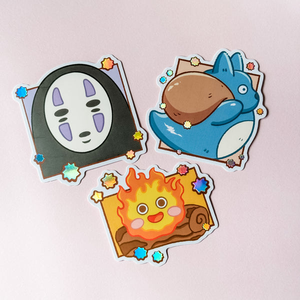 Ghibli Favorites Vinyl Stickers