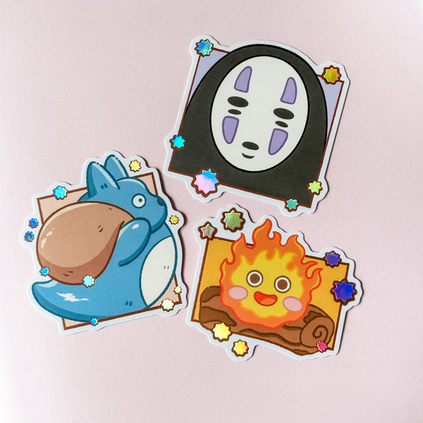 Ghibli Favorites Vinyl Stickers