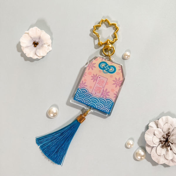 Omamori Keychains with Tassel