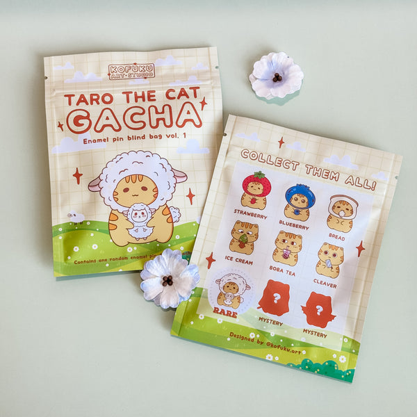 Taro Gacha Enamel Pin Blind Bags Vol. 1
