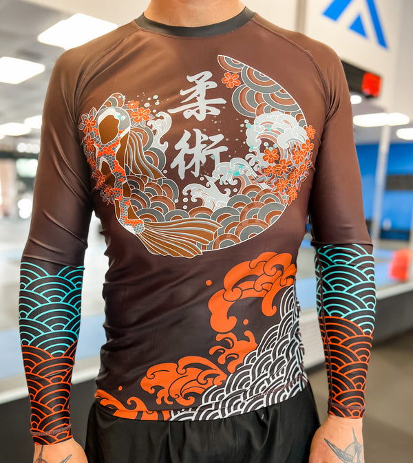 Jiu-Jitsu Rashguard / Dark Red