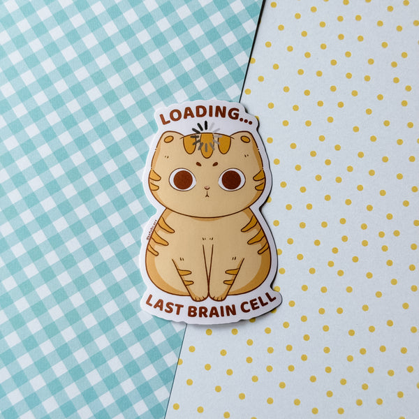 Loading Last Brain Cell Vinyl Sticker