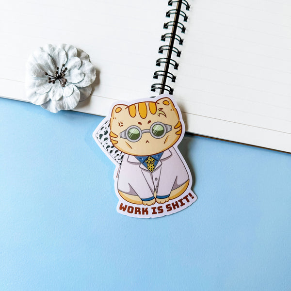 Nanami Work is Shit Vinyl Sticker