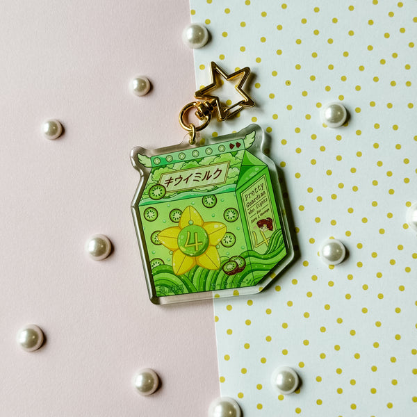 Sailer Jupiter Kiwi Milk Acrylic Keychain