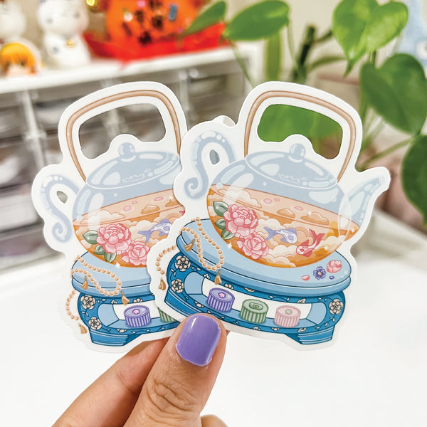 Whimsical Tea Sticker