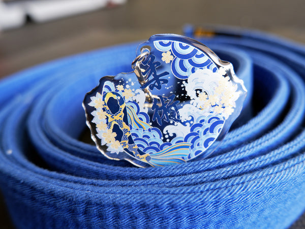 Jiu Jitsu Koi Charm