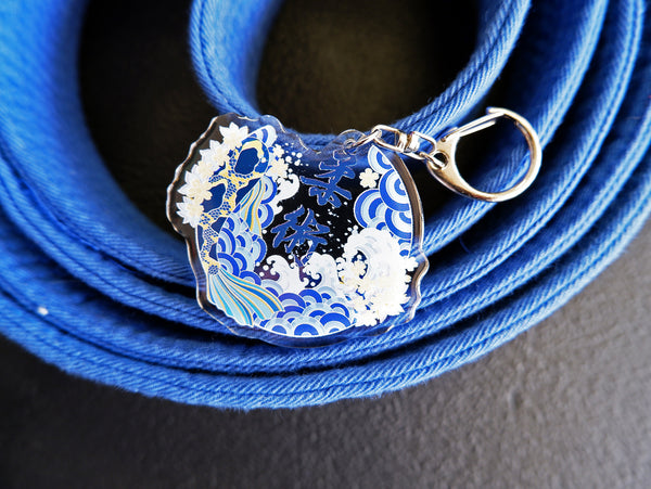Jiu Jitsu Koi Charm