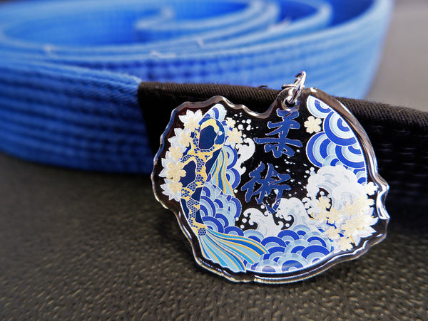Jiu Jitsu Koi Charm
