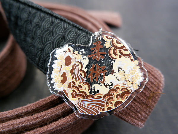 Jiu Jitsu Koi Charm
