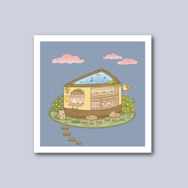 Keki House Print