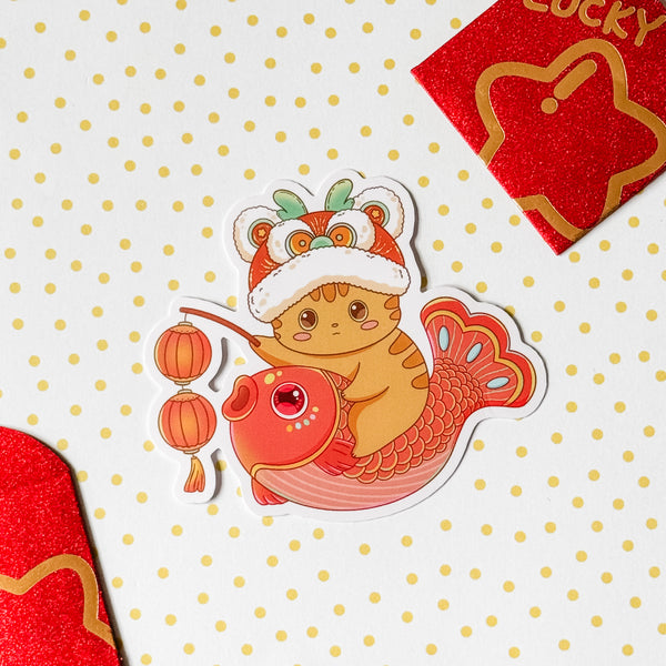 2025 Lunar New Year Taro Vinyl Sticker