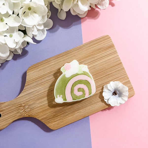 Matcha Cake Roll Phone Grip