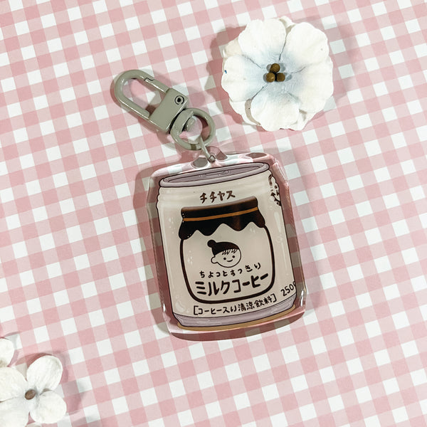 Chichiyasu Milk Coffee Keychain