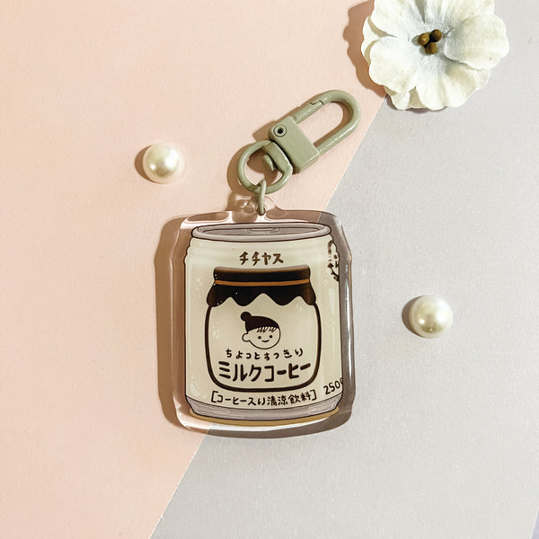 Chichiyasu Milk Coffee Keychain