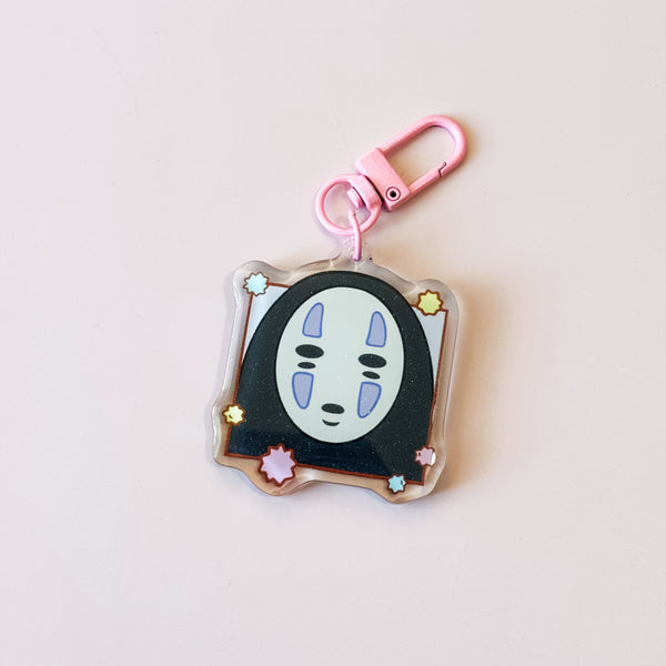 Studio Ghibli Glitter Acrylic Keychains