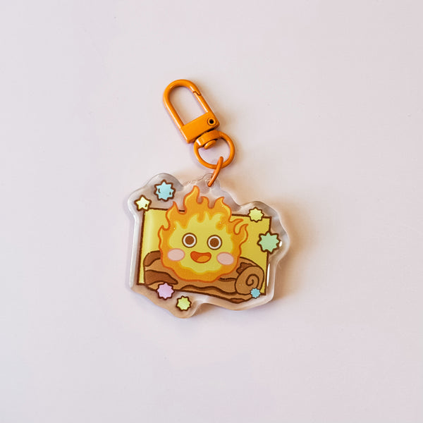 Studio Ghibli Glitter Acrylic Keychains