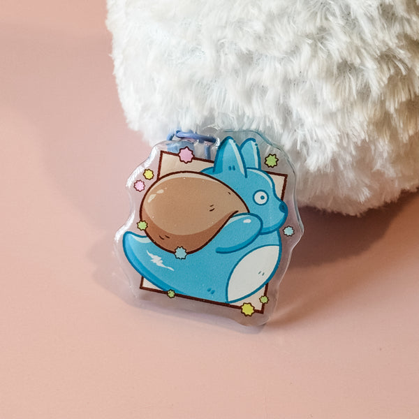 Studio Ghibli Glitter Acrylic Keychains