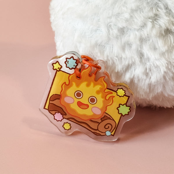 Studio Ghibli Glitter Acrylic Keychains