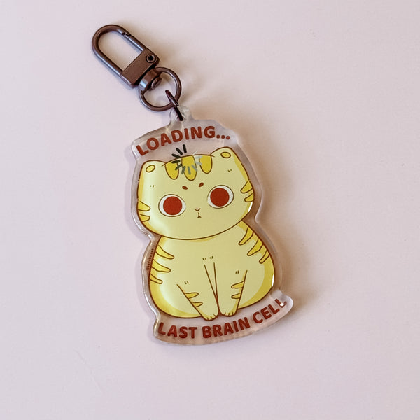 Loading Last Brain Cell Acrylic Keychain