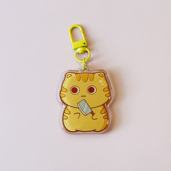 Unhinged Cleaver Taro Acrylic Keychain