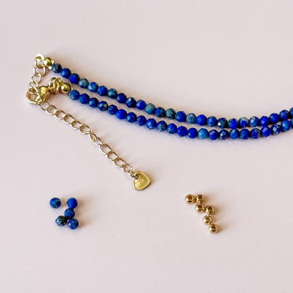 Lapis & Freshwater Pearl Necklace