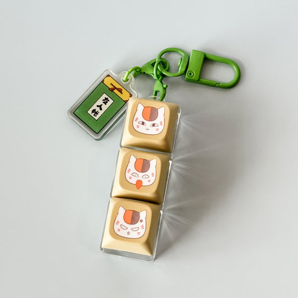 Fidget LED Keycap Keychain | Triple Keycaps