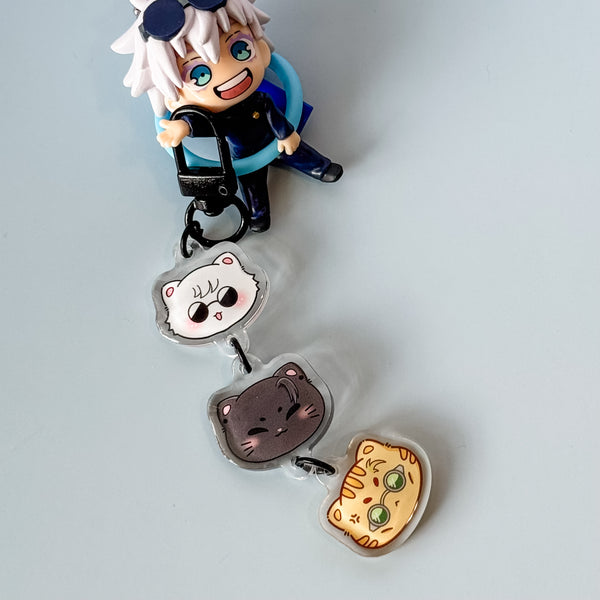 JJK Cats Keychain