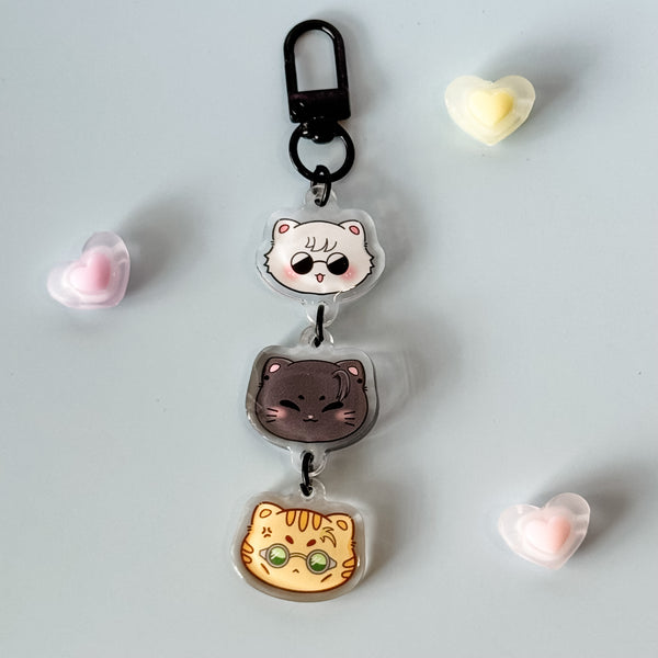 JJK Cats Keychain