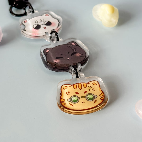 JJK Cats Keychain