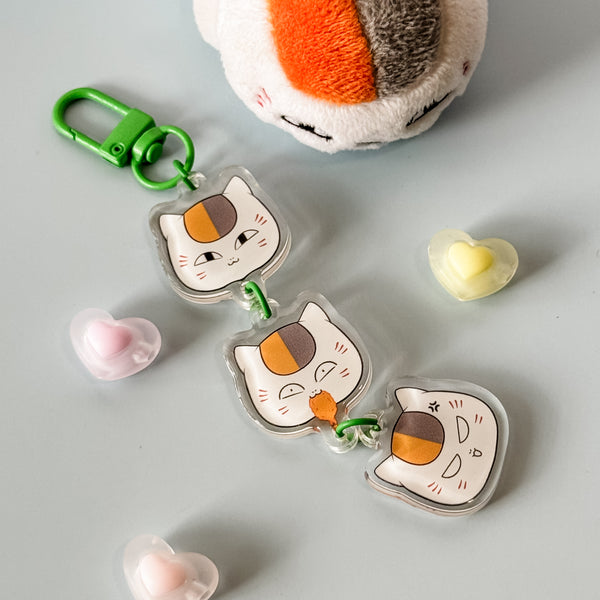 Nyanko Sensei Linked Keychain