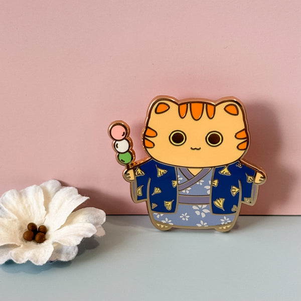 Summer Matsuri Taro Enamel Pin
