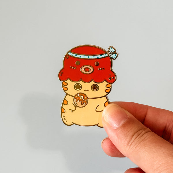 Takoyaki Taro Enamel Pin