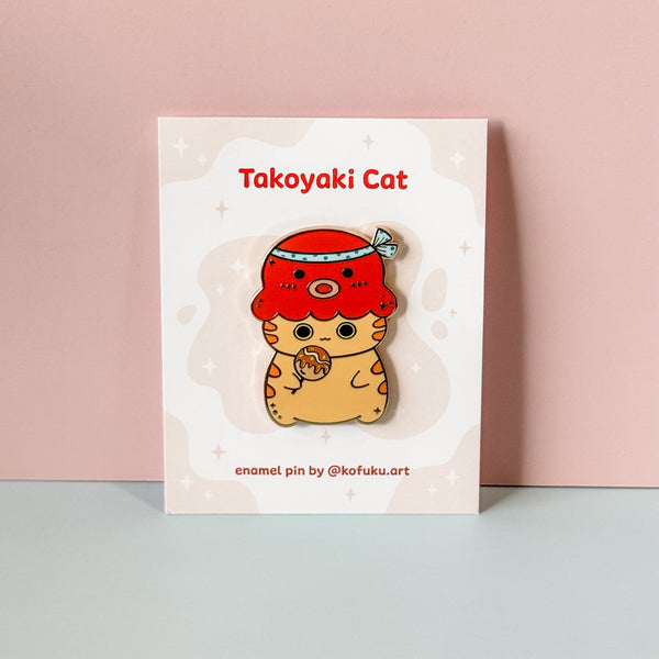 Takoyaki Taro Enamel Pin