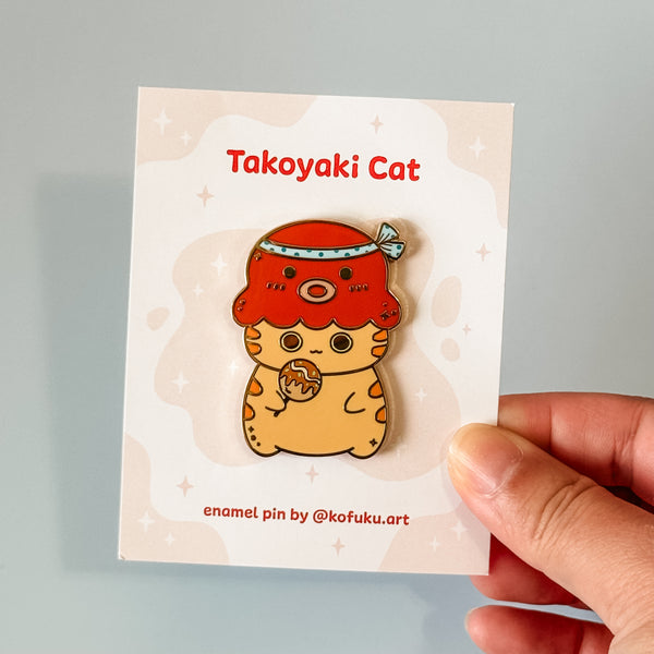 Takoyaki Taro Enamel Pin