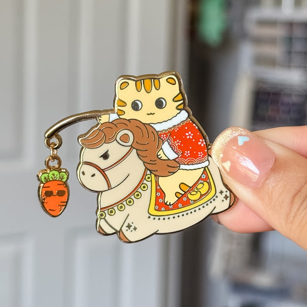 2026 Lunar New Year Taro Enamel Pin | Year of the Horse