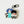 Load image into Gallery viewer, Scissor Seven - Seven &amp; Thirteen Keychain

