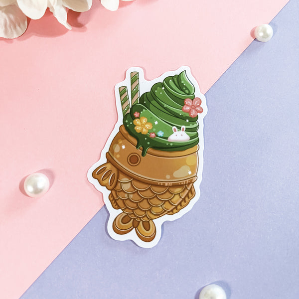 Taiyaki Ice Cream Stickers