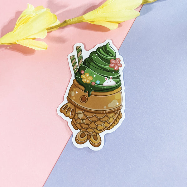 Taiyaki Ice Cream Stickers