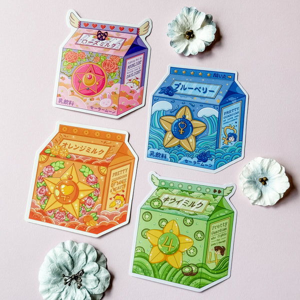 Sailor Milk Carton Sticker Bundle