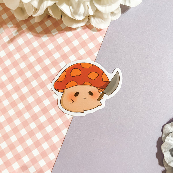 Fergus the Mushroom Sticker