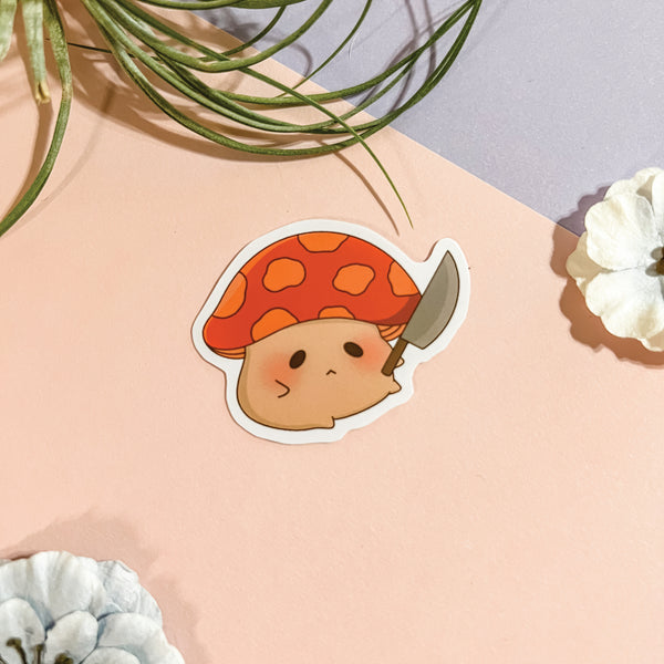 Fergus the Mushroom Sticker