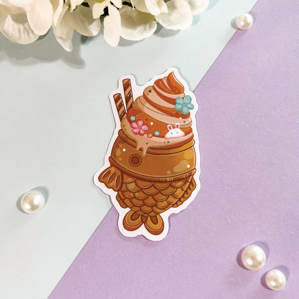 Taiyaki Ice Cream Stickers