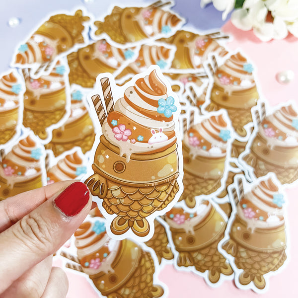 Taiyaki Ice Cream Stickers