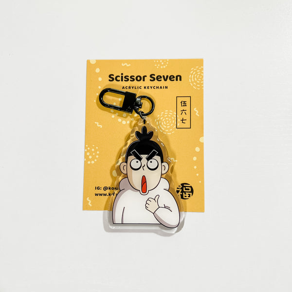 Scissor Seven Keychains