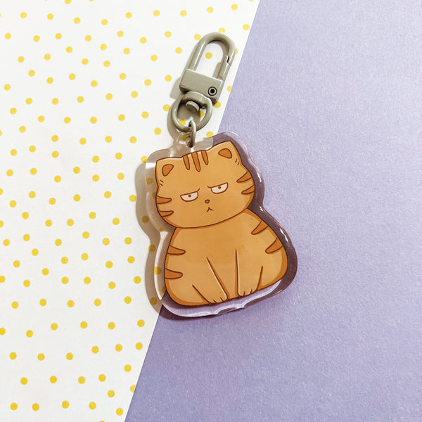 Taro the Cat Keychain