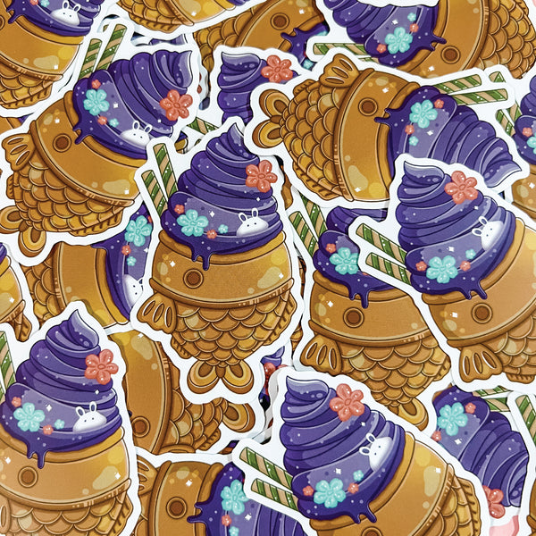 Taiyaki Ice Cream Stickers