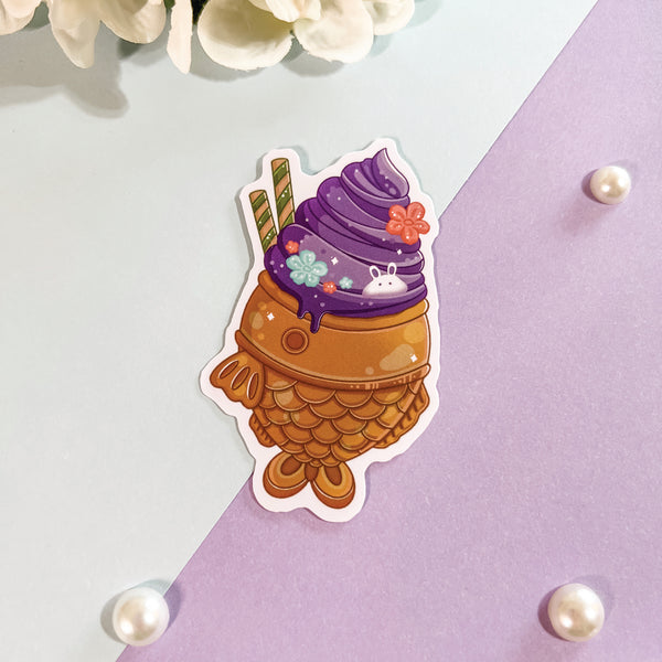 Taiyaki Ice Cream Stickers