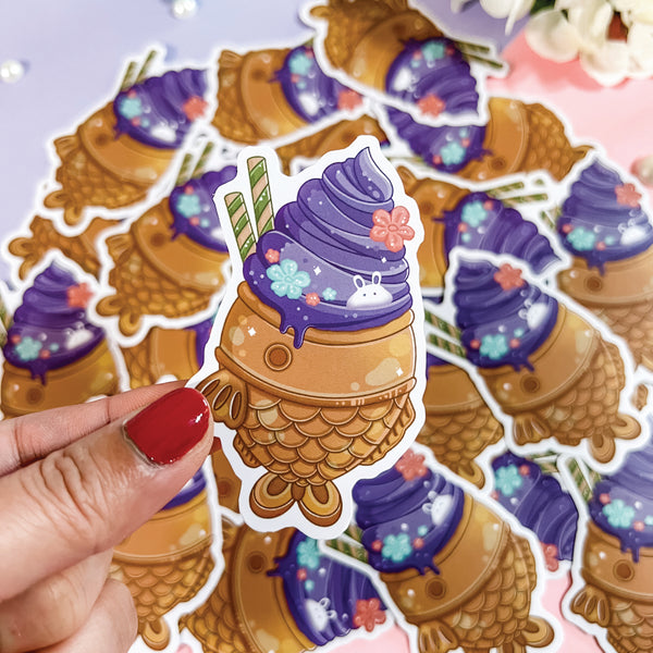 Taiyaki Ice Cream Stickers