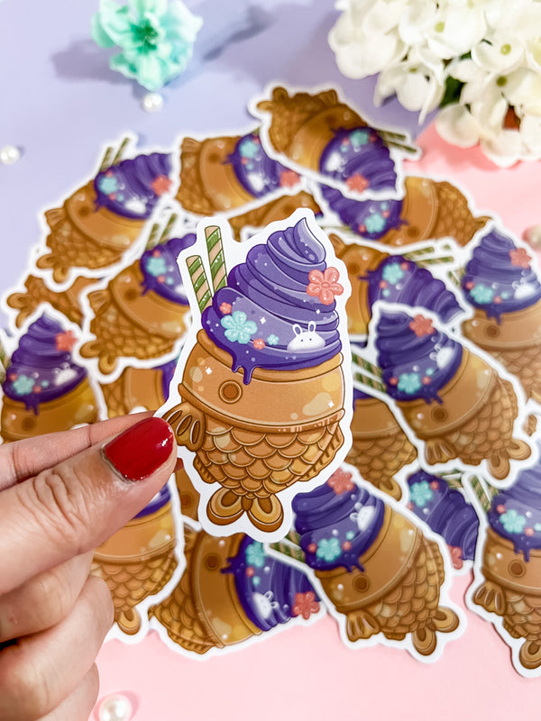 Taiyaki Ice Cream Stickers