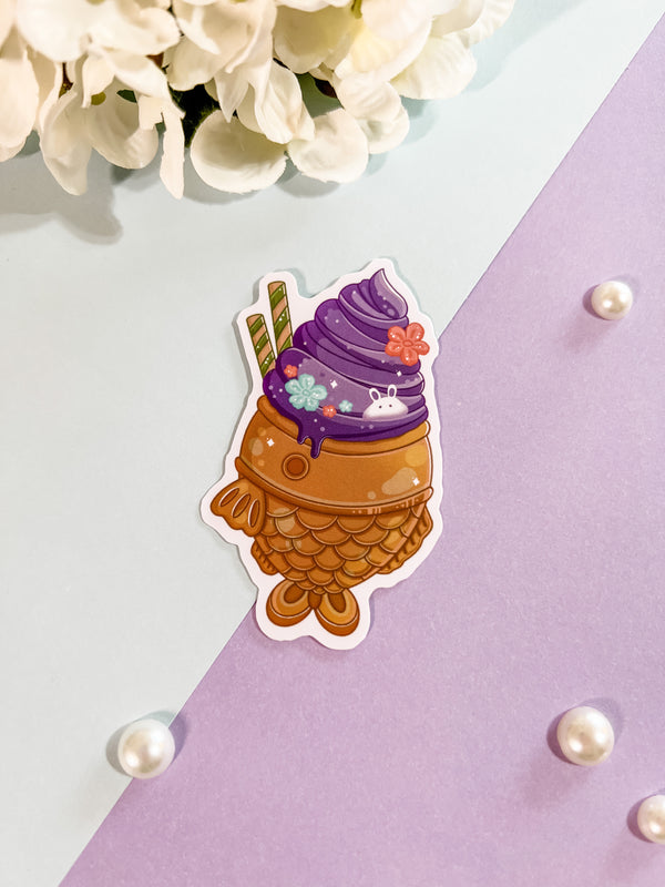 Taiyaki Ice Cream Stickers